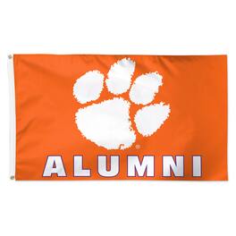 WinCraft - Clemson Tigers 3' x 5' Single-Sided Deluxe Alumni School Supporter Flag - Multicolor