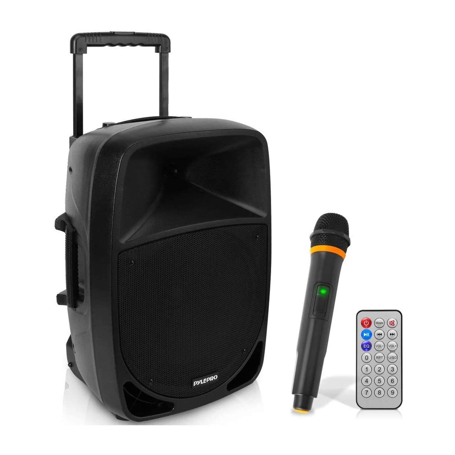 PYLE - 1200W Portable Bluetooth PA Speaker - 12’’