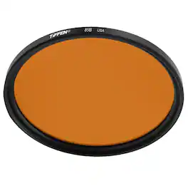 Tiffen - 58mm 85B Daylight to Tungsten Conversion Glass Filter