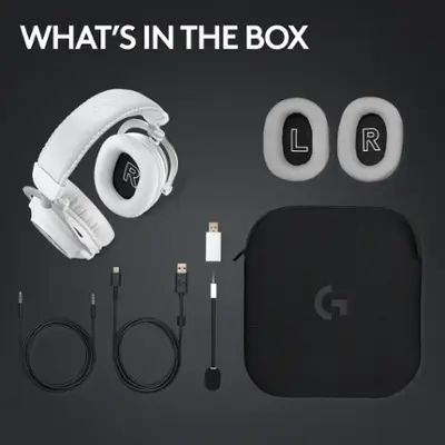 Logitech PRO X 2 LIGHTSPEED Wireless Over the Ear Gaming Headset Logitech PRO X 2 LIGHTSPEED Wireless Over the Ear Gaming Headset