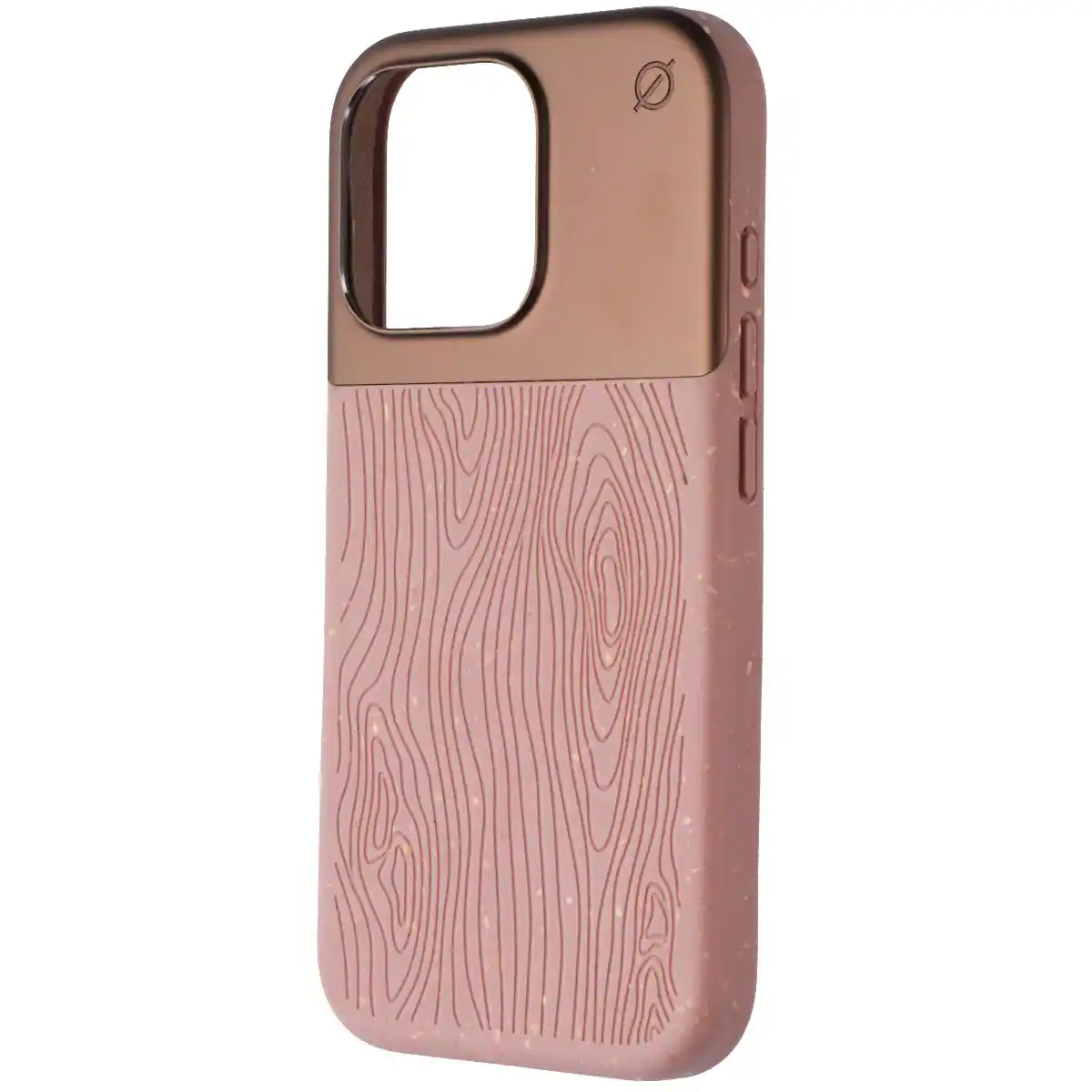 Atom Studios - Split Wood Fiber Case for Apple iPhone 16 Pro - Taupe - Brown