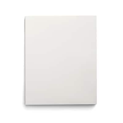 Front. Staples - Staples Smooth 2-Pocket Paper Folder, White, 25/Box (27537-CC) - White.