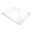 Front. Floortex - Rectangular APET Chair Mat for Hard Floors 29 x 47 inches - Clear.