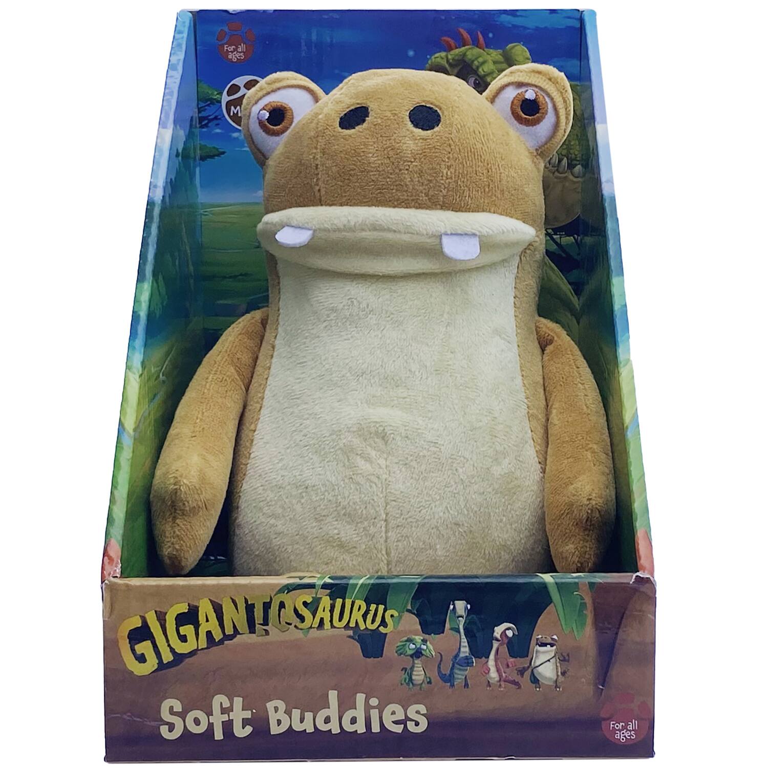 For all ages

GIGANTOSAURUS Soft Buddies

For all ages