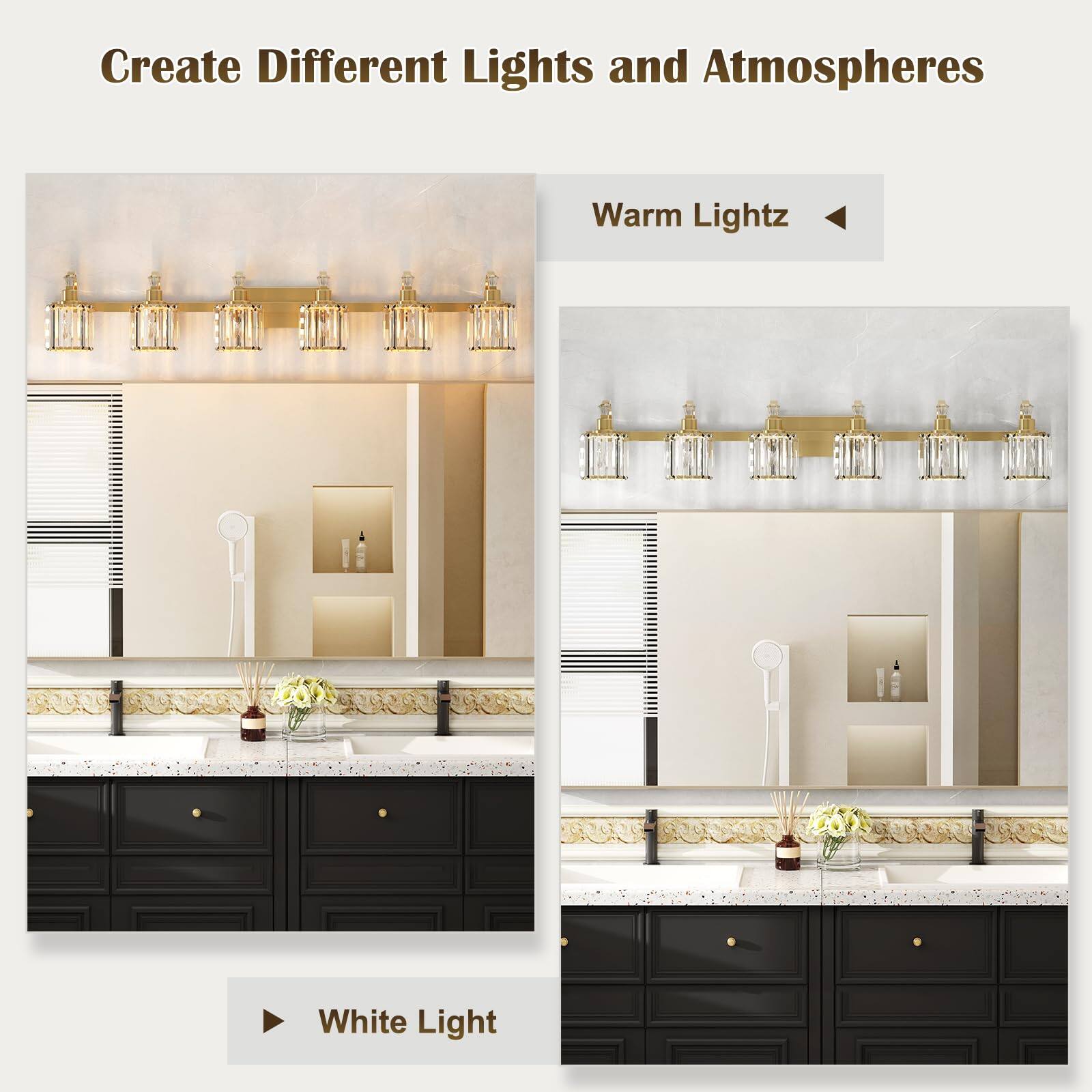 Create Different Lights and Atmospheres

Warm Lightz

White Light
