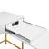 Alt View 17. OSP Home Furnishings - Modern Life Desk in White - White.