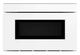 Sharp - 24 In 1.2 CuFt Built-In Smart Microwave Drawer Oven with Sensor Cooking and Easy Wave Open - White