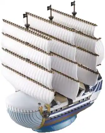 Front. Bandai - Bandai Hobby - One Piece - Grand Ship Collection - Moby Dick Model Kit - COLLECTIBLES - Multicolor.