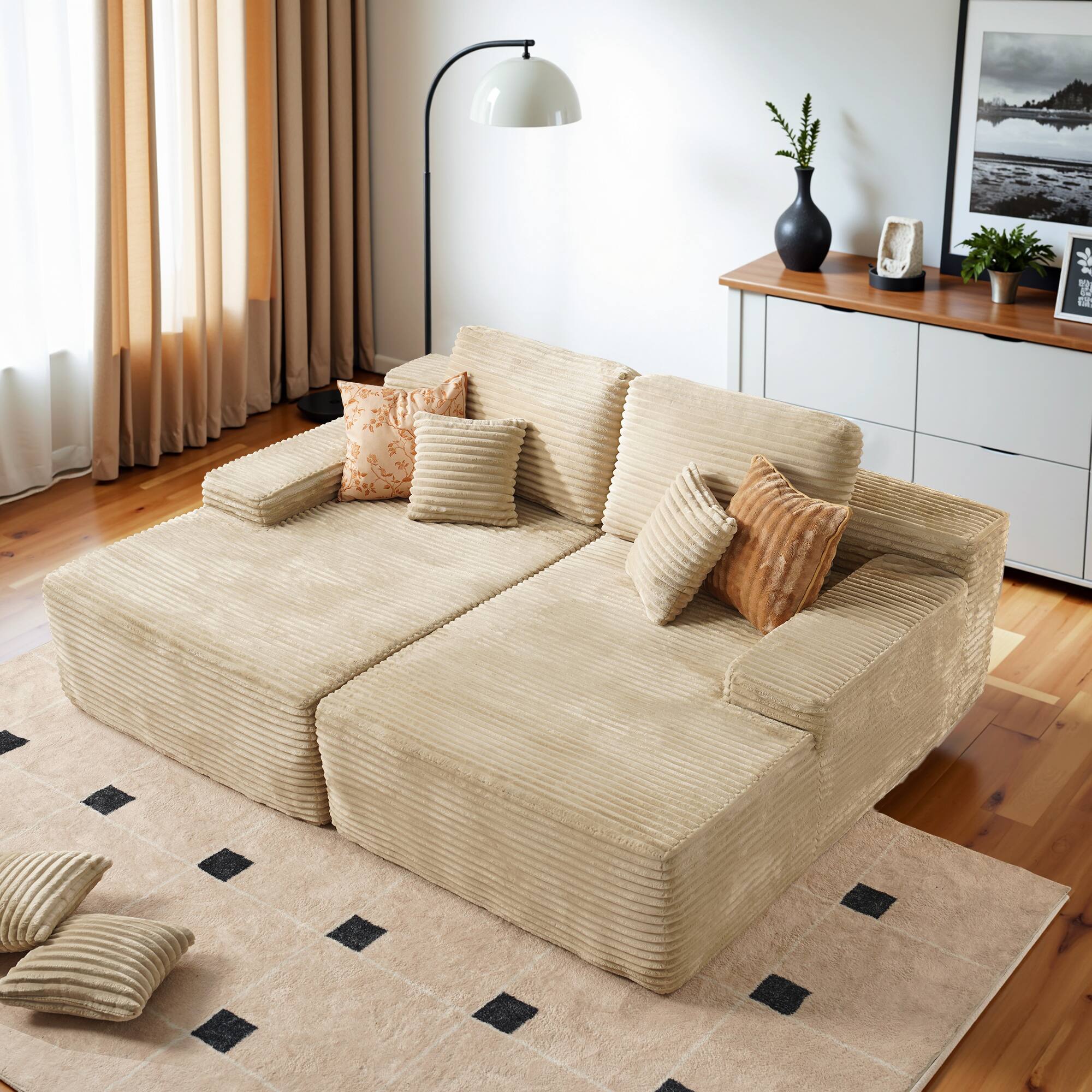 Beige(Plush Corduroy)