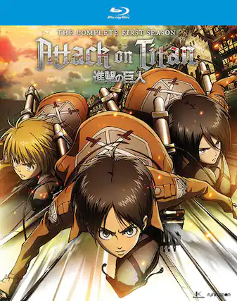 Front. Attack on Titan: Complete Season One - BLU-RAY.