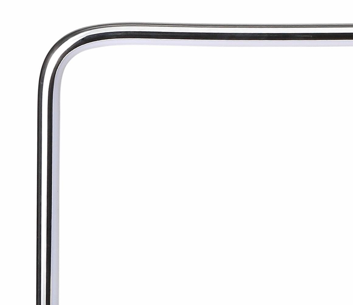 Alt View 4. Jonathan Y - Natalie 13.5" LED Integrated Task Lamp, Chrome - Silver.