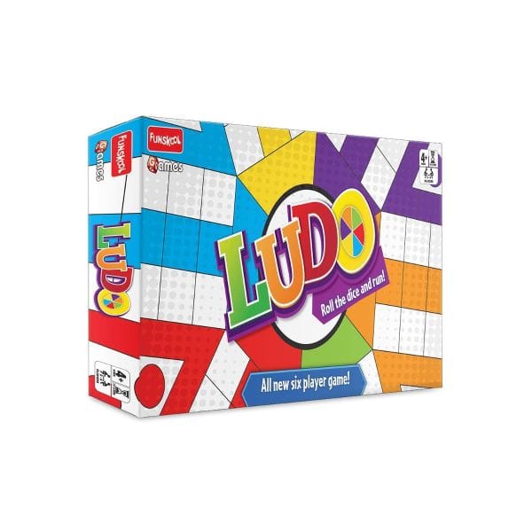 Amber Sporting Goods - Livevie Ludo 2018 Classic Strategy Game Board for Kids & Family, Unique 6-Player - Multicolor