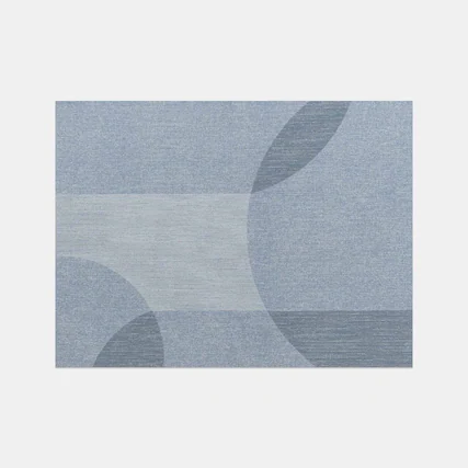 Front. Branch Furniture - Woven Chair Mat - Lagoon.