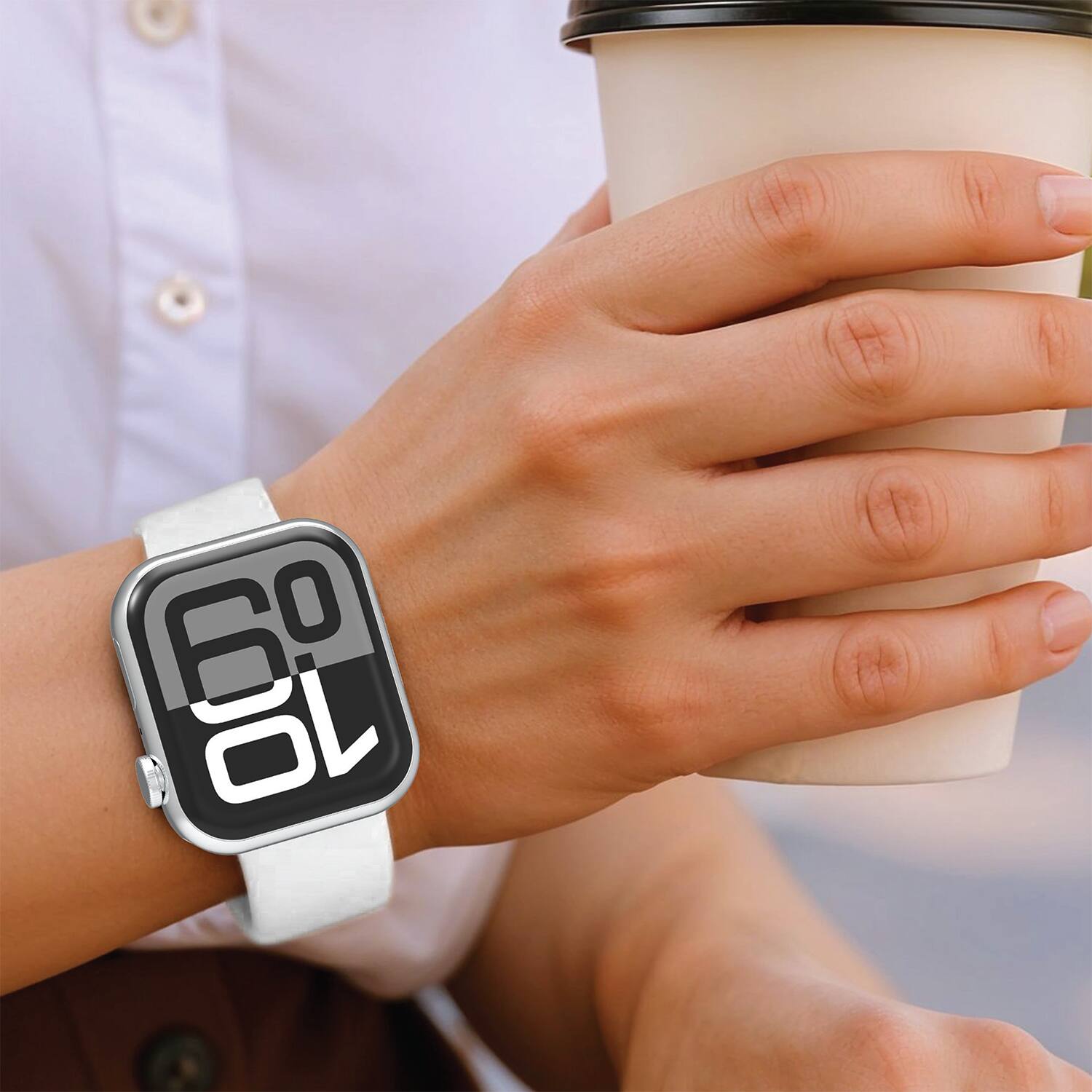 Alt View 1. Vena - 3 Pack For Apple Watch Band Series 10 42mm, Apple Watch Band Series 7 41mm Band Series 9 Series 8 - Multi.