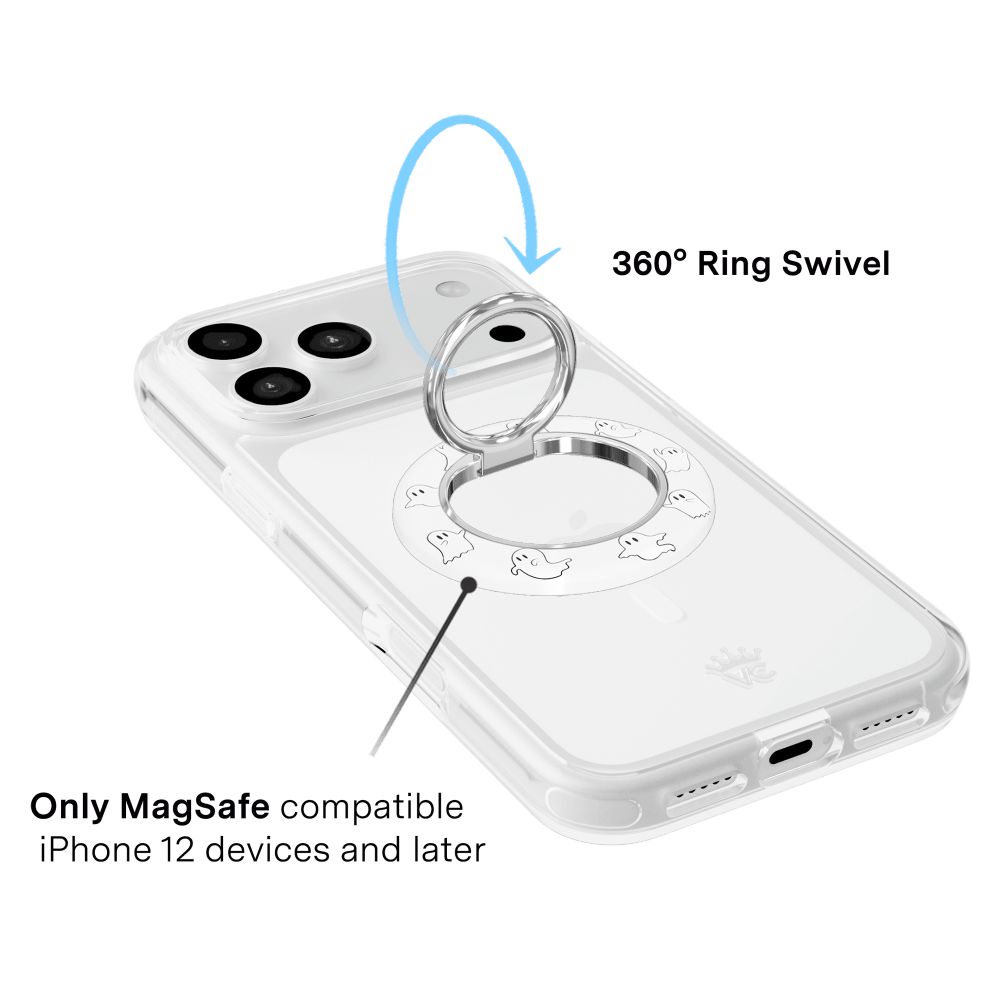 360° Ring Swivel

Only MagSafe compatible iPhone 12 devices and later
