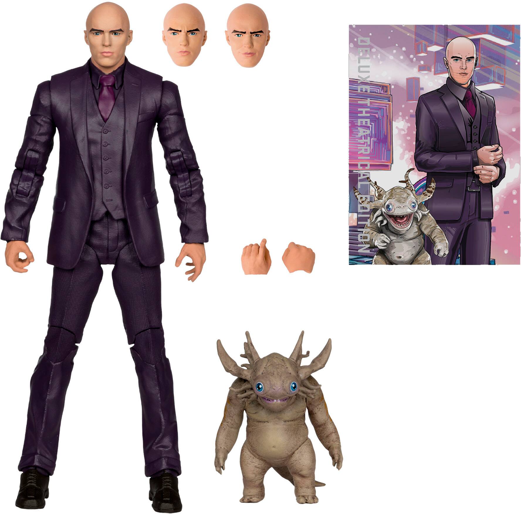McFarlane Toys - DC Multiverse Lex Luthor and Baby Kaiju (Superman Movie) 7.1" Action Figure - Deluxe Theatrical Edition