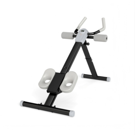 SKONYON - Foldable Ab Workout Machine Adjustable Ab Trainer - Gray