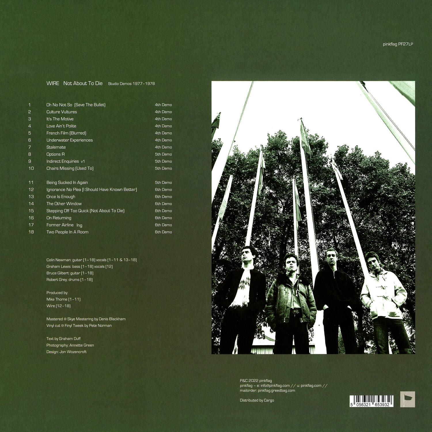 Back. Not About to Die [LP].