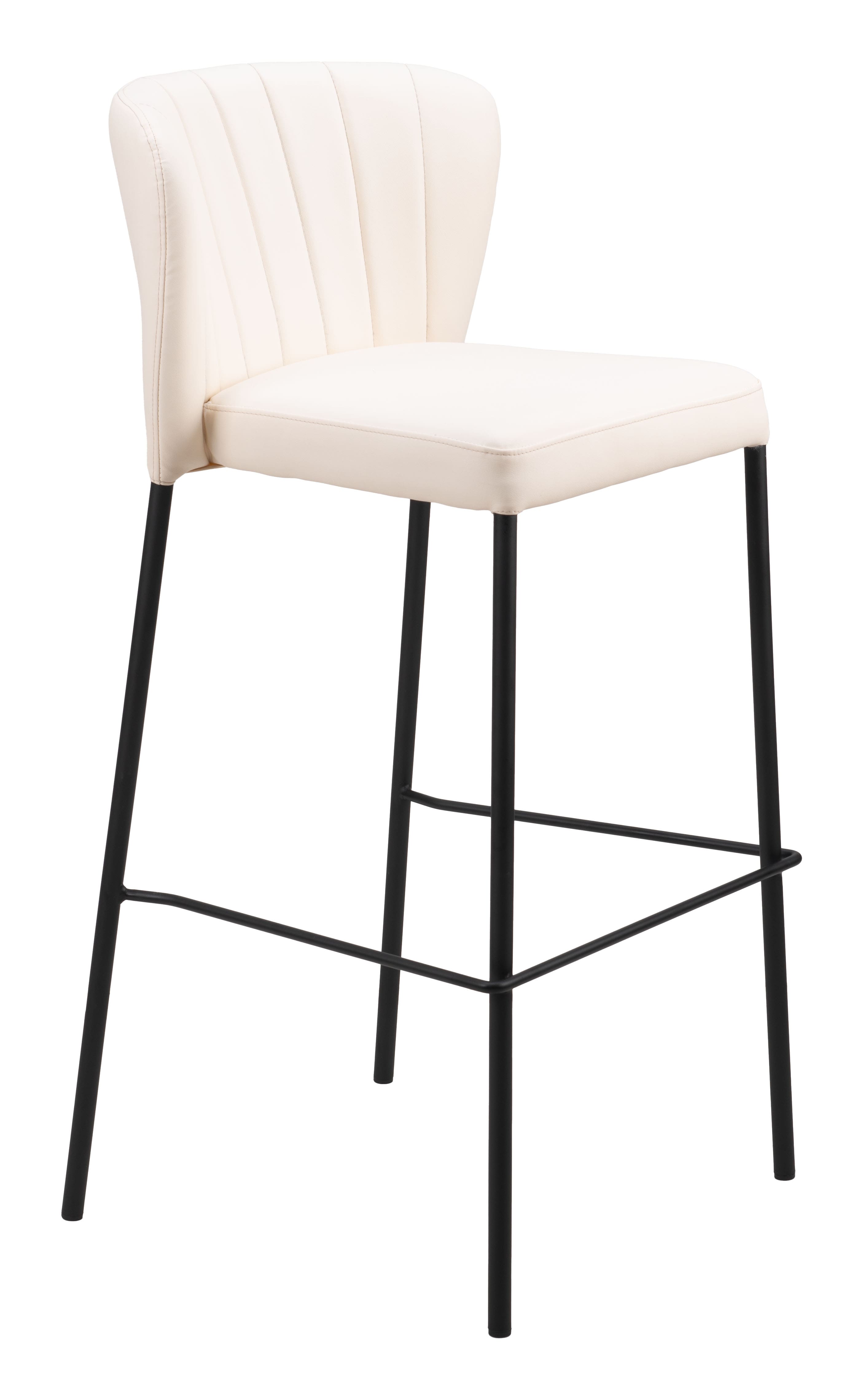 Hivvago - Linz Barstool (Set of 2) - Cream