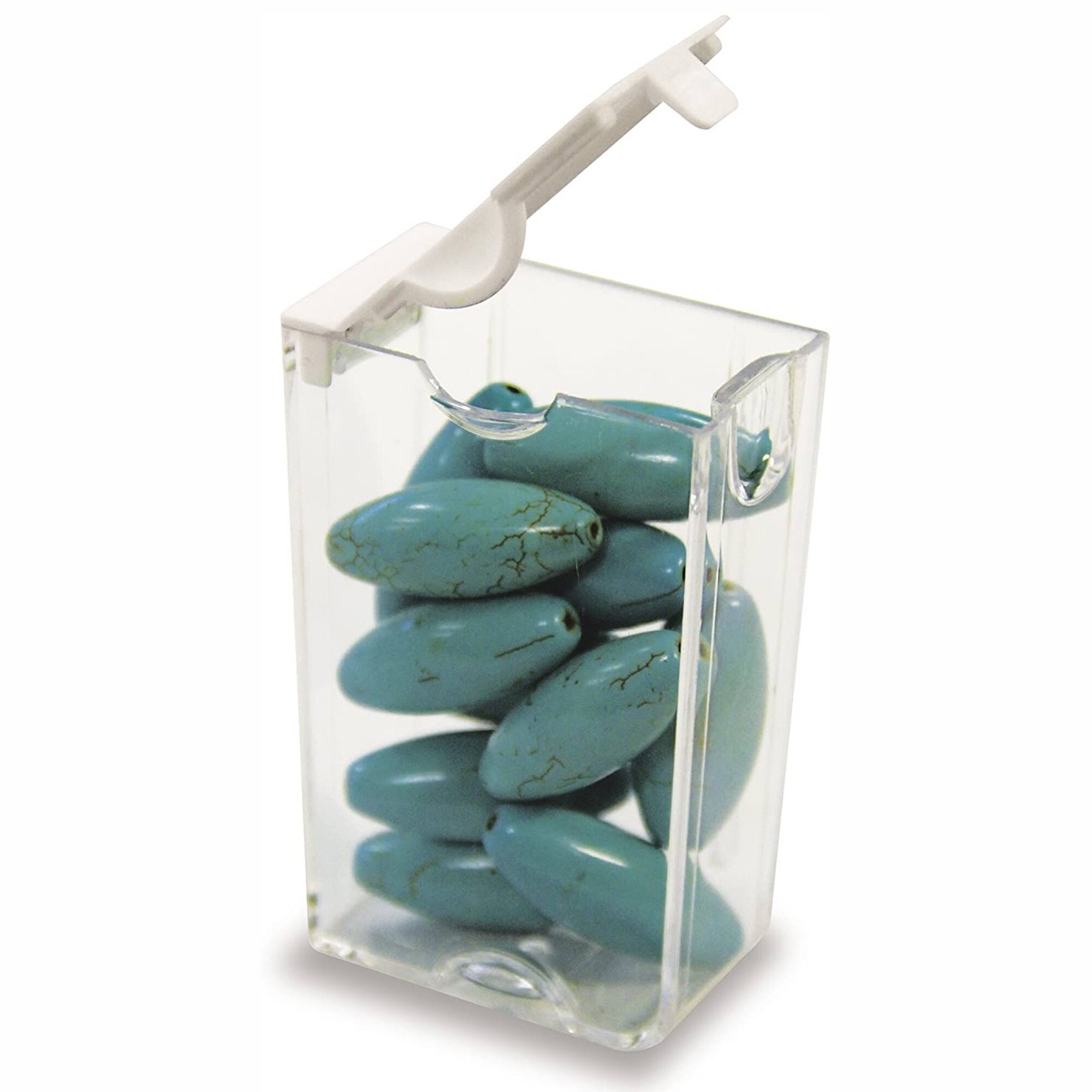 Alt View 10. Bead Storage Solutions - Elizabeth Ward Bead Storage Solutions 3 Piece Craft Storage Containers (3 Pack) - Clear.