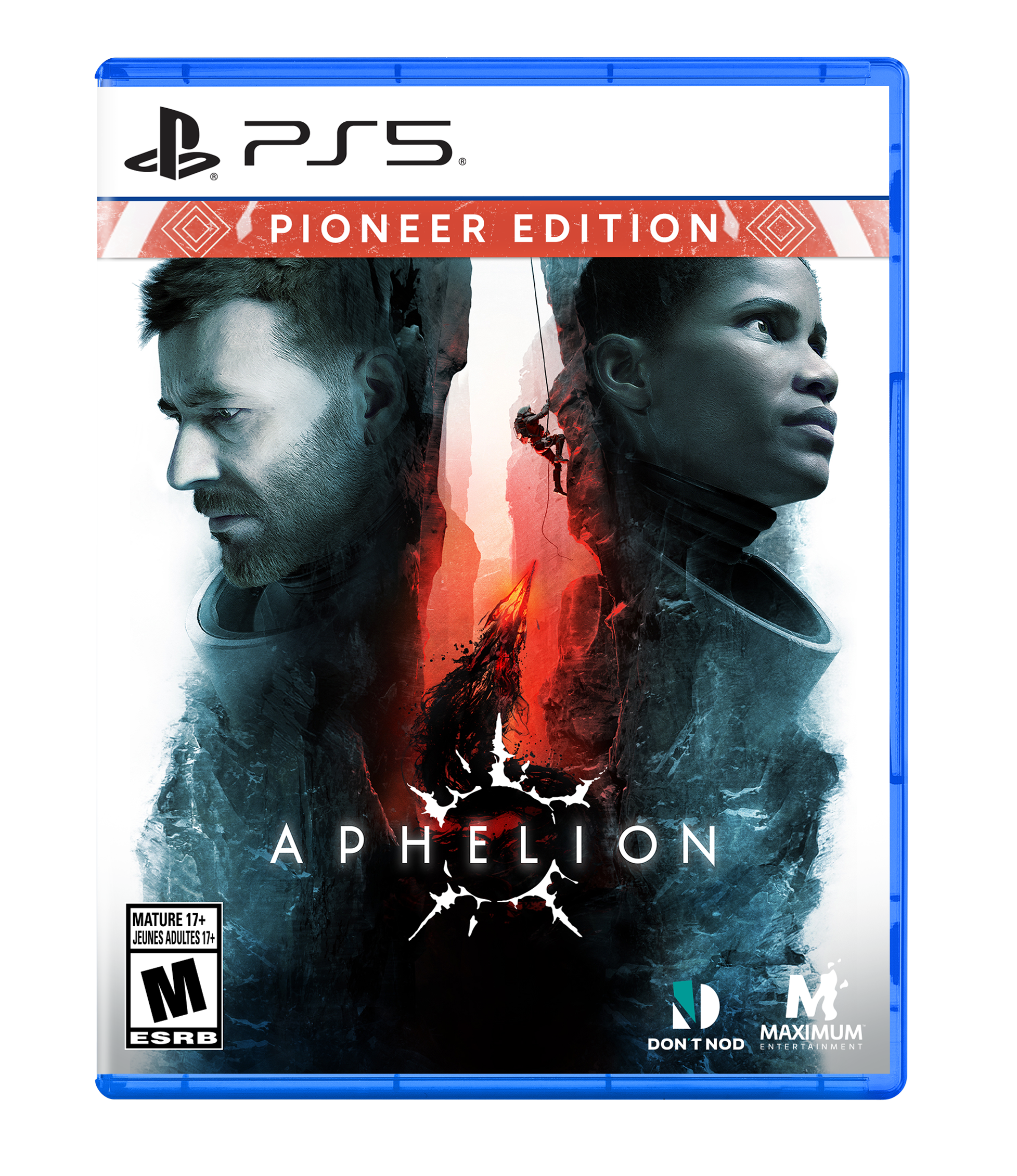 PS5  
PIONEER EDITION  
APHELION  
MATURE 17+  
JEUNES ADULTES 17+  
M  
ESRB  
DON'T NOD  
MAXIMUM ENTERTAINMENT