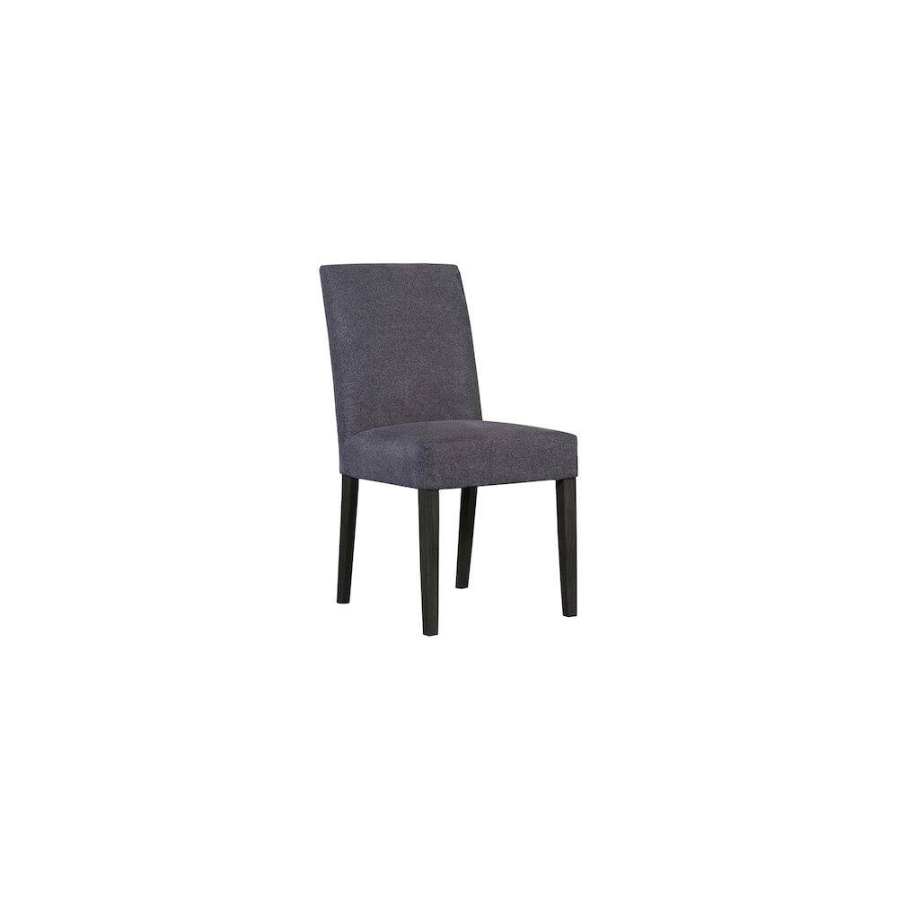 Left. Porter Designs - Enna Solid Wood Dining Chair - Gray.