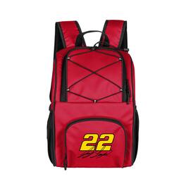 Logo Brands - Joey Logano Flex Cooler Backpack - Red