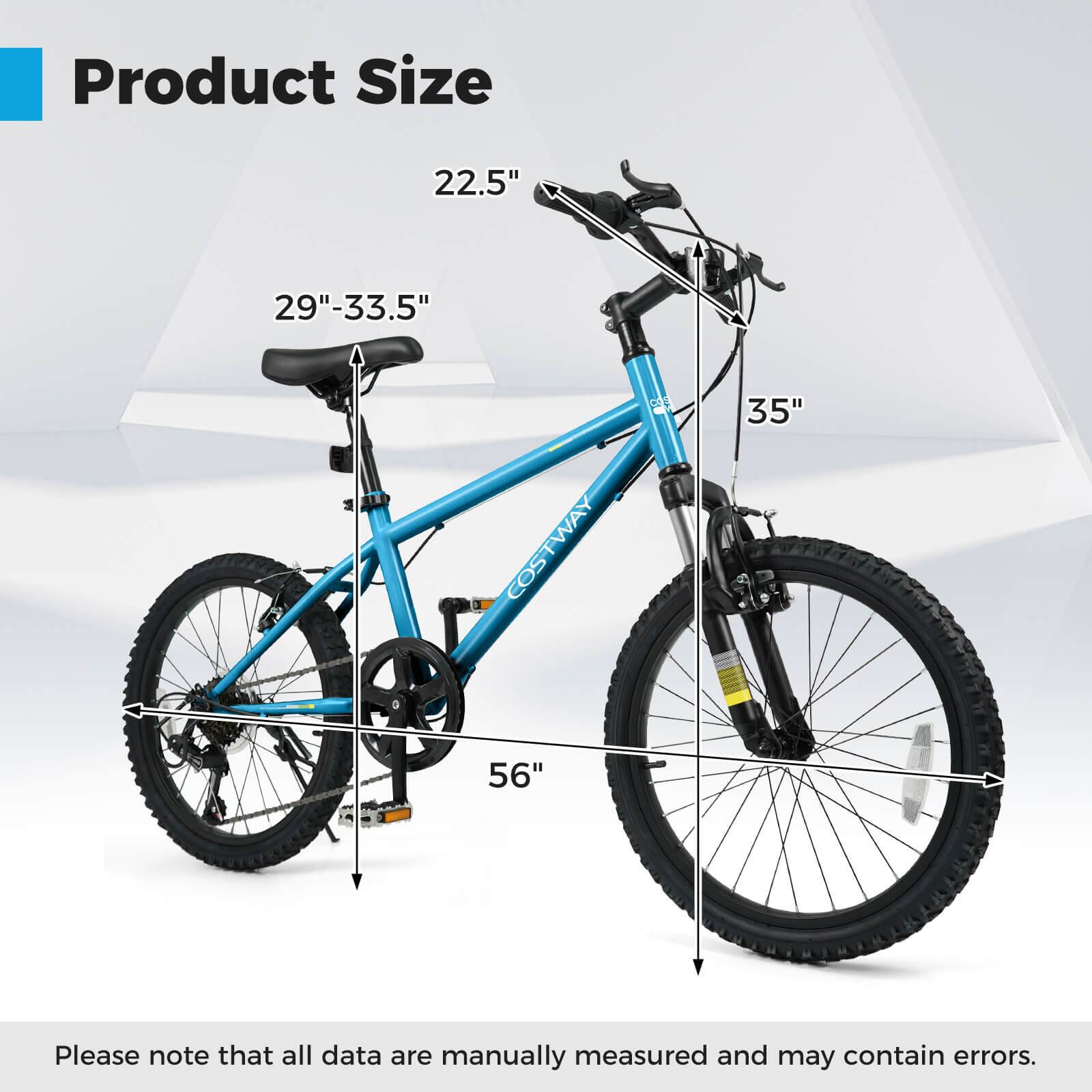 Product Size

- 22.5"
- 29"-33.5"
- 35"
- 56"

Please note that all data are manually measured and may contain errors.