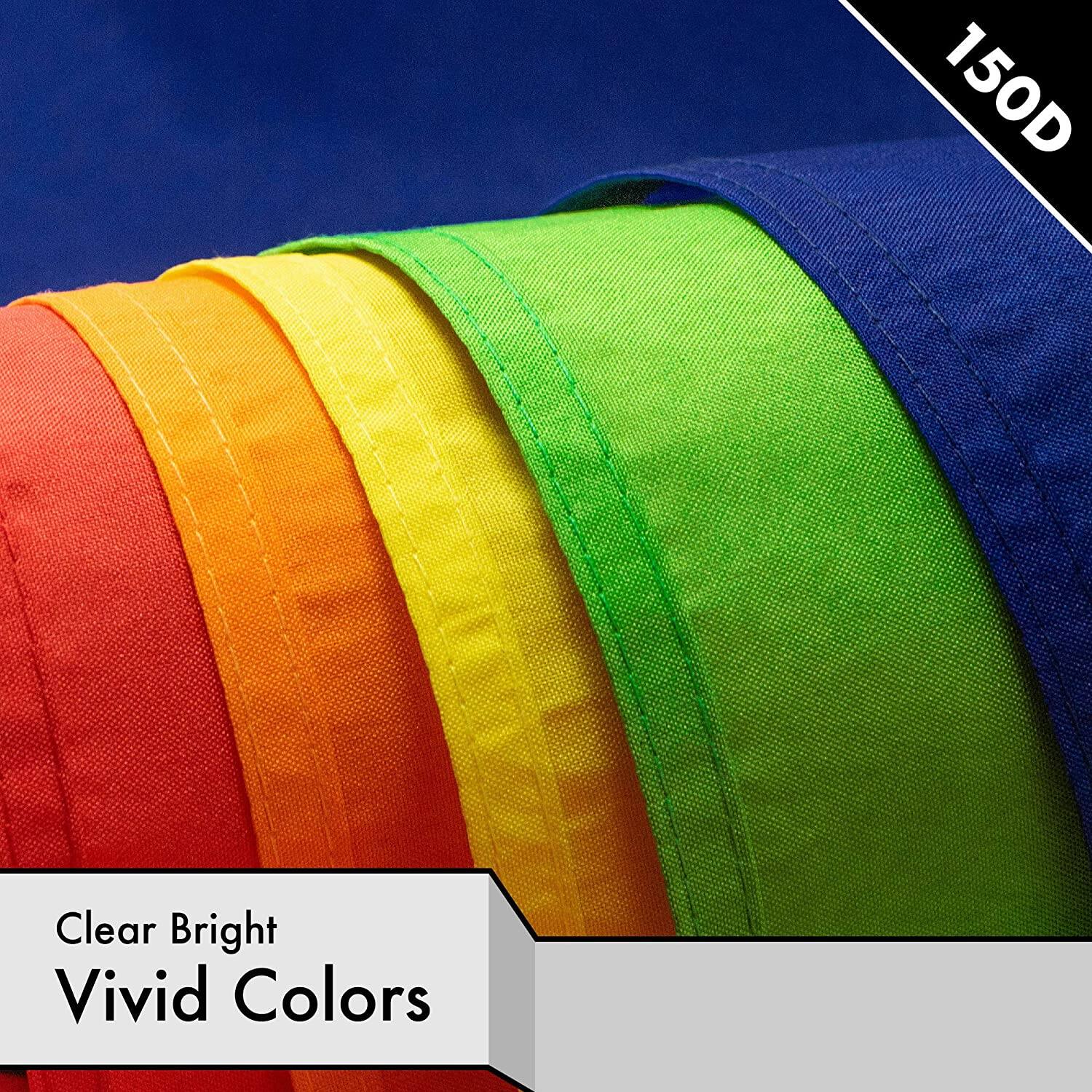 150D Clear Bright Vivid Colors