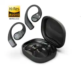 JLab - Epic Open Sport Air Conduction Wireless Earbuds - Black