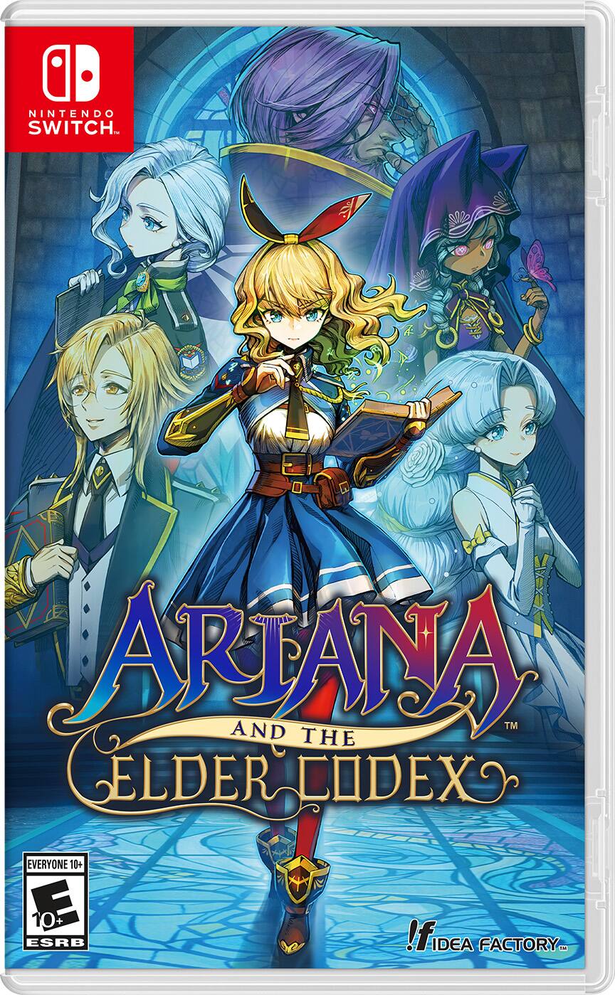 Nintendo Switch. Arana and the Elder Codex 2. Everyone 10+ ESRB. Idea Factory TM