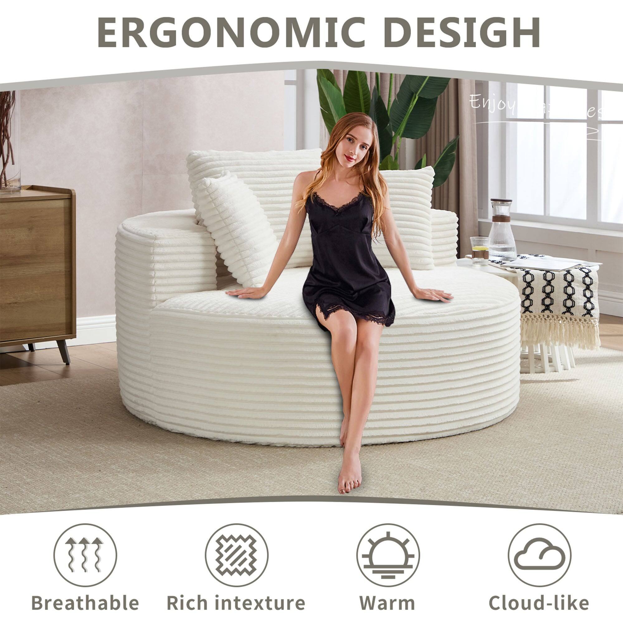 ERGONOMIC DESIGN

Enjoy

Breathable  
Rich intexture  
Warm  
Cloud-like