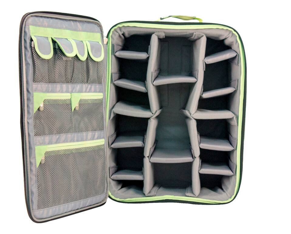 Front. Zuca - ZUCA Photo Insert for Sport Insert Bags (Black).