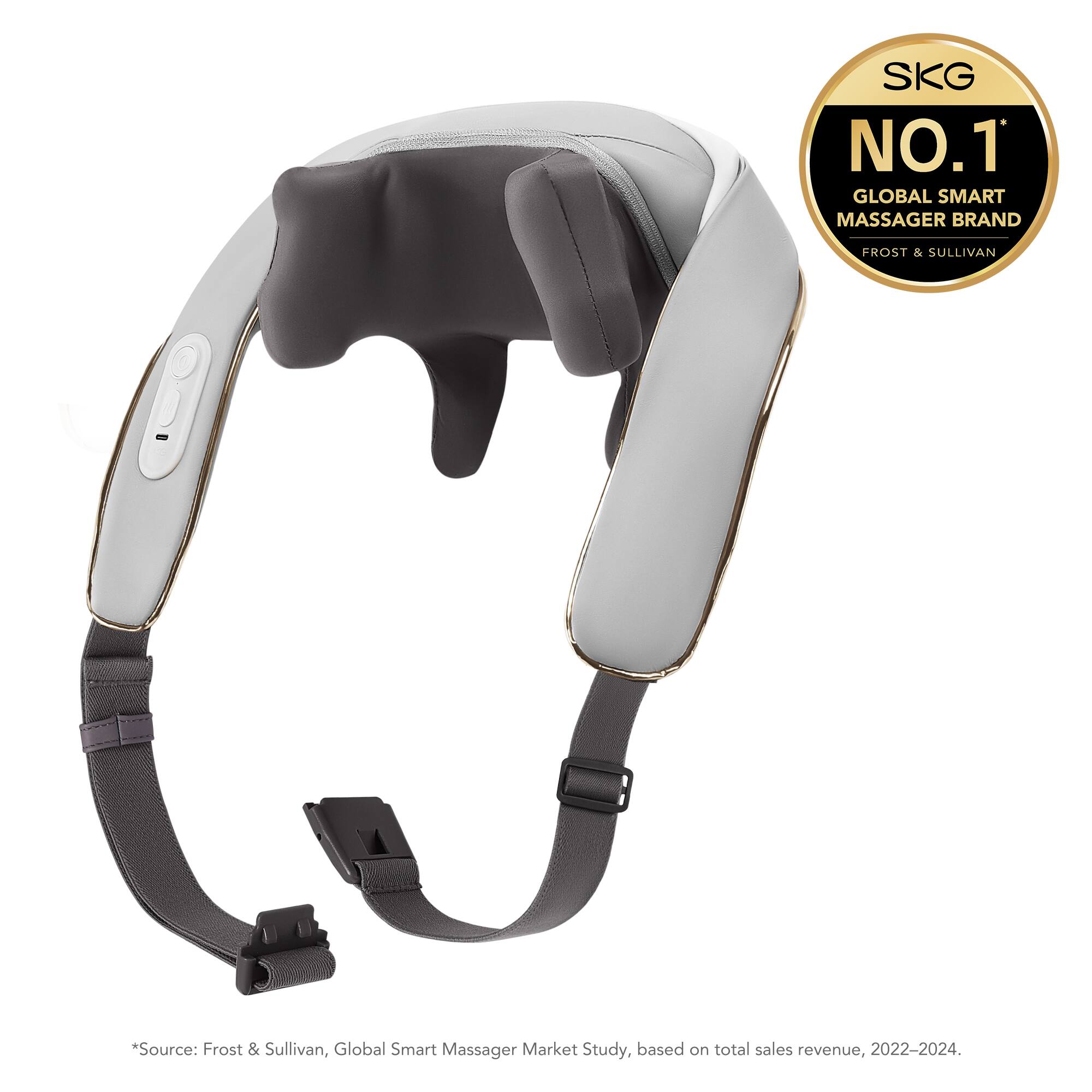 SKG NO.1 GLOBAL SMART MASSAGER BRAND  
FROST & SULLIVAN  
*Source: Frost & Sullivan, Global Smart Massager Market Study, based on total sales revenue, 2022-2024.