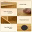 Raised Edge Easy-to-Clean Surface Thickened Board Non-Slip Foot Pads