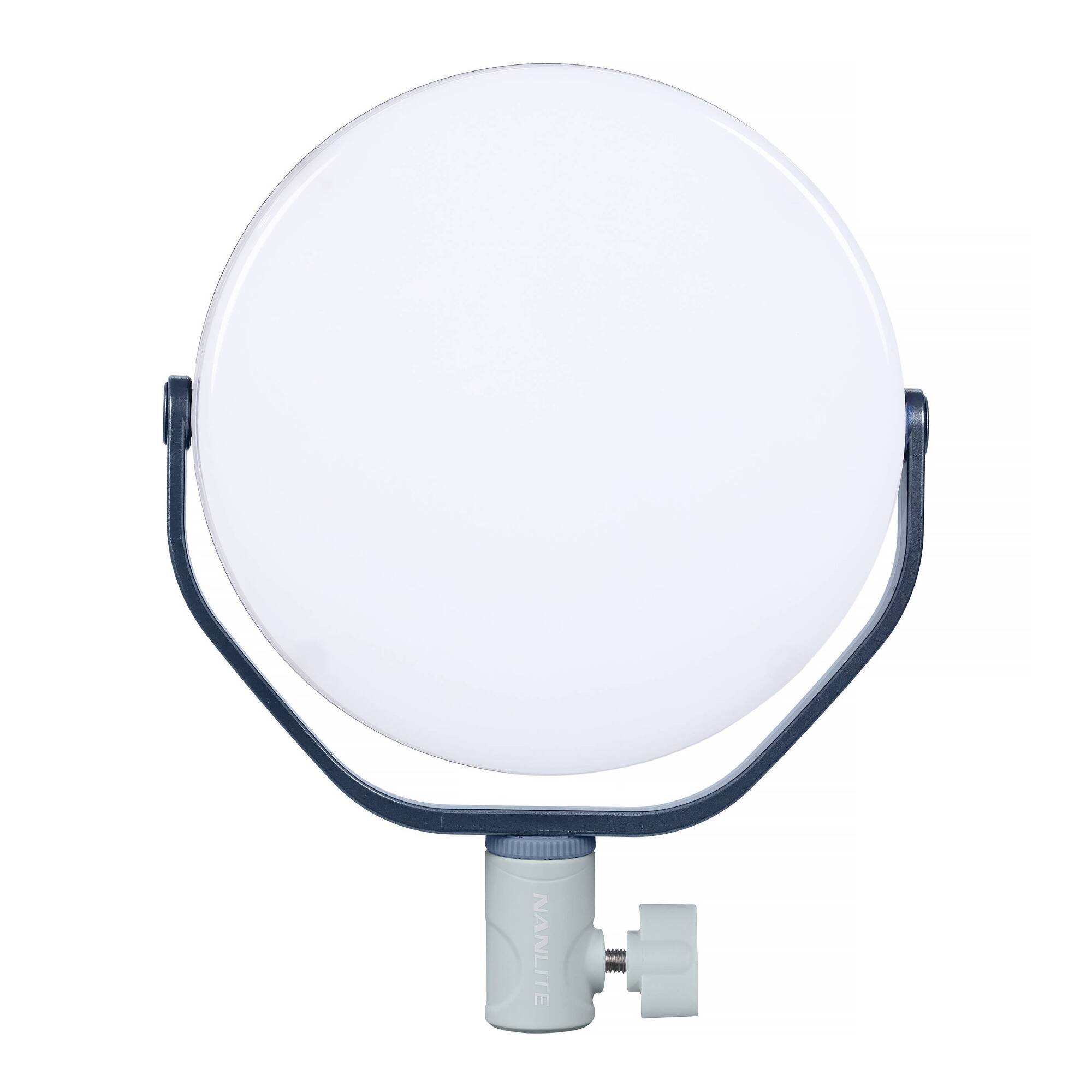 Front. NANLITE - Nanlite miro 30c RGB Round LED Light Panel (Midnight Blue).