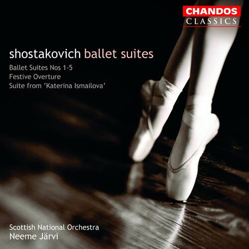CHANDOS CLASSICS

shostakovich ballet suites  
Ballet Suites Nos 1-5  
Festive Overture  
Suite from 'Katerina Ismailova'

Scottish National Orchestra  
Neeme Järvi