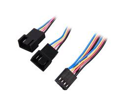 Startech - StarTech.com FAN4SPLIT12 1 ft. 4 Pin Fan Power Splitter Cable - F/M Female to Male