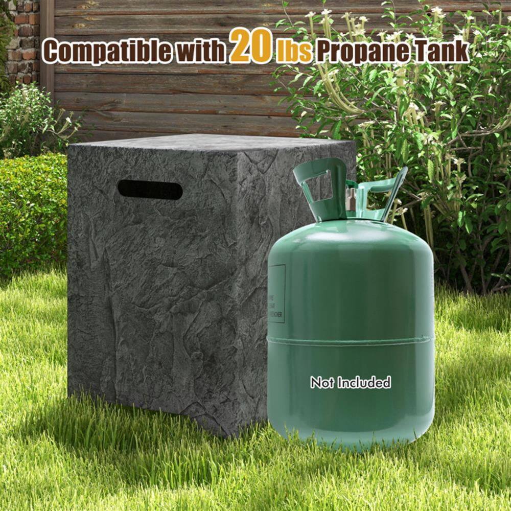 Compatible with 20 lbs Propane Tank  
Not Included