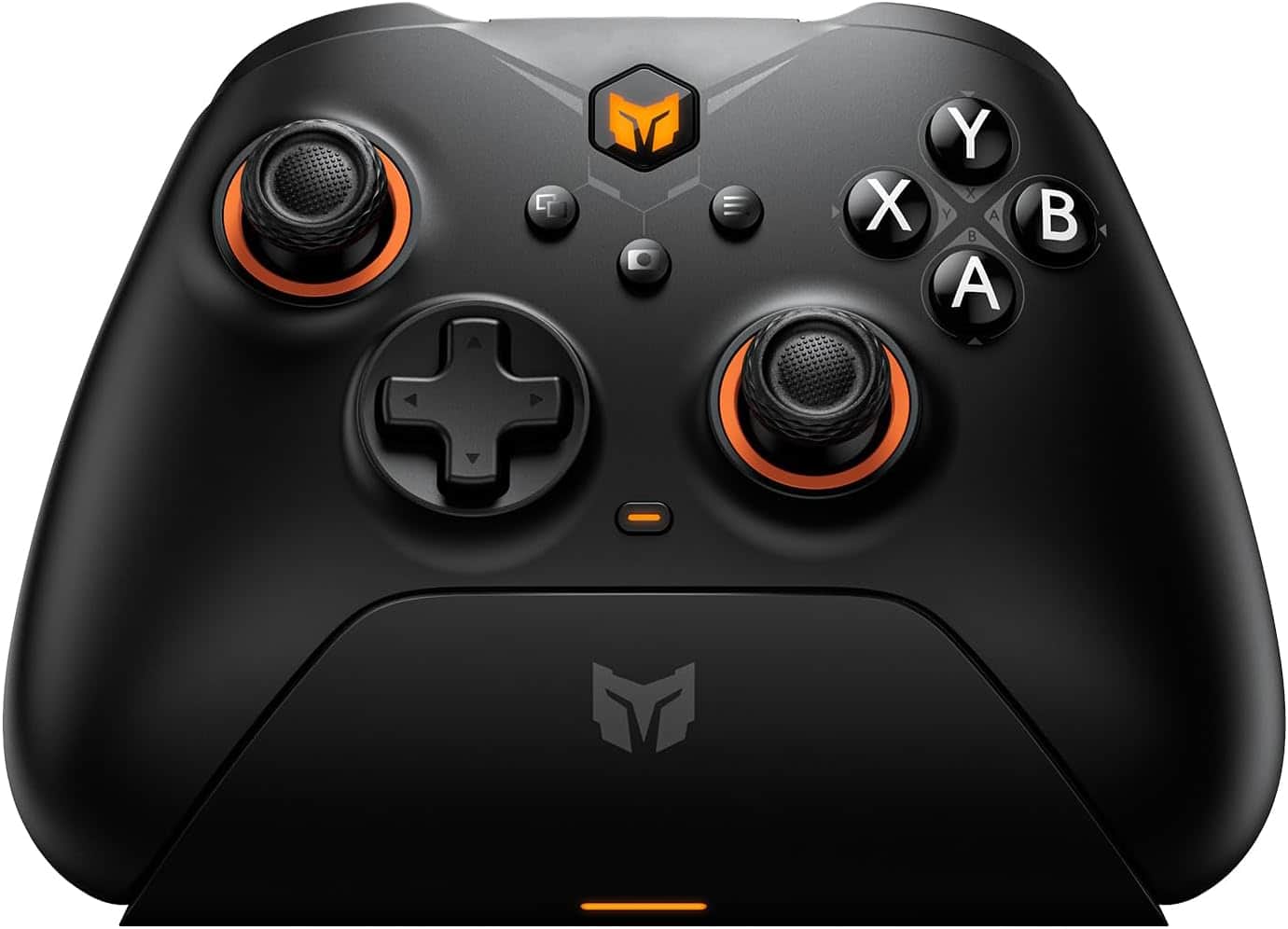 BigBig Won - Gale Hall Bluetooth Wireless Controller with Hall Effect Triggers with Charging Dock for Switch, PC, Android - Black