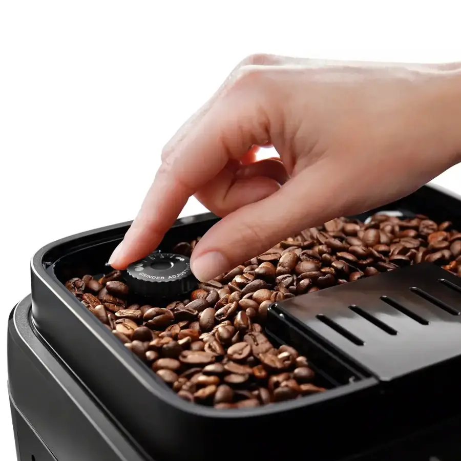 The text on the image reads "Grinder Adjustment."