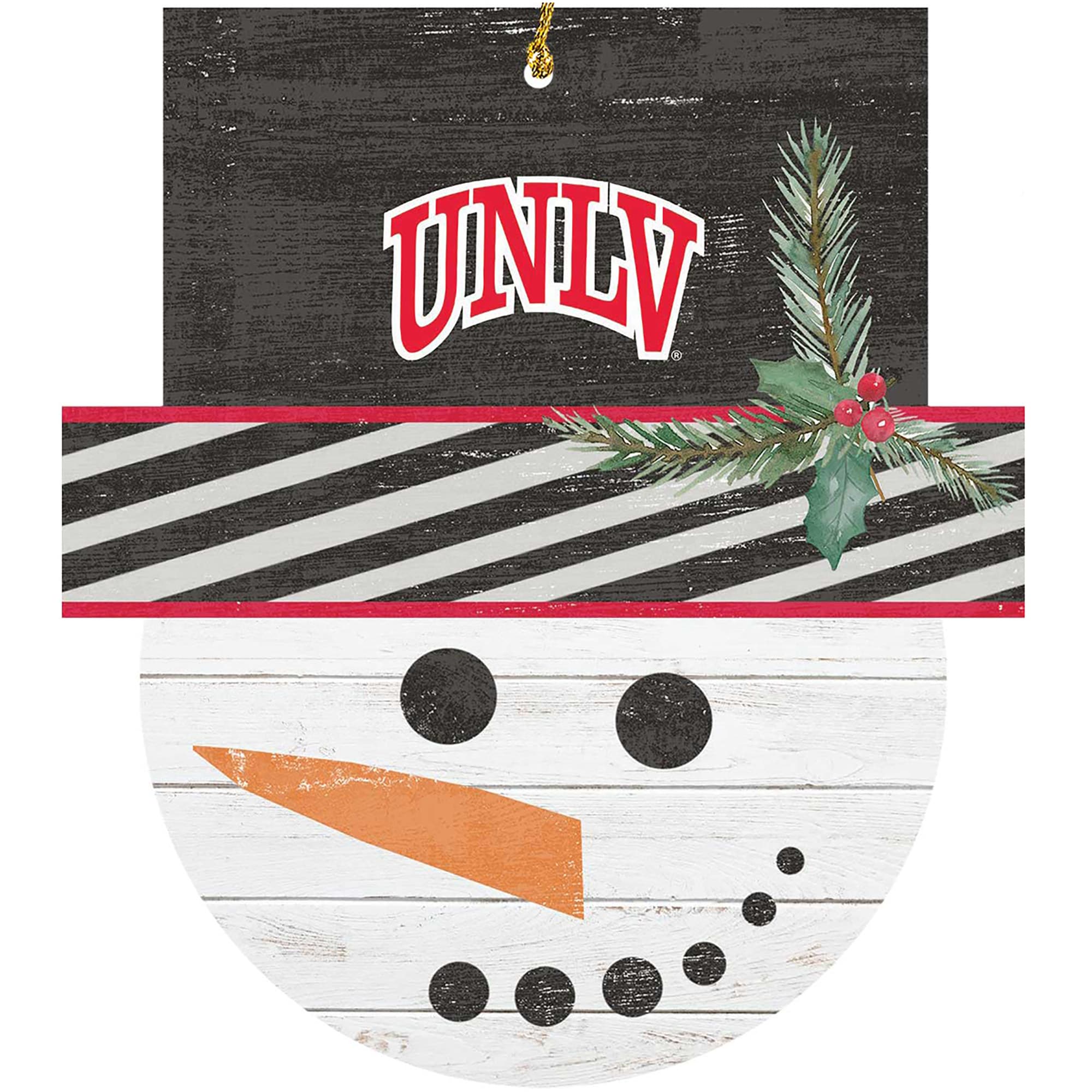 Alt View 3. Jardine - UNLV Rebels Ornament Bundle - White.
