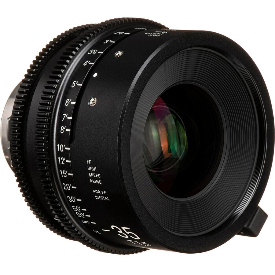 Speed Foot Drawing Sigma 35mm T1.5 FF High Speed Art Prime Lens with /i Technology for PL ...