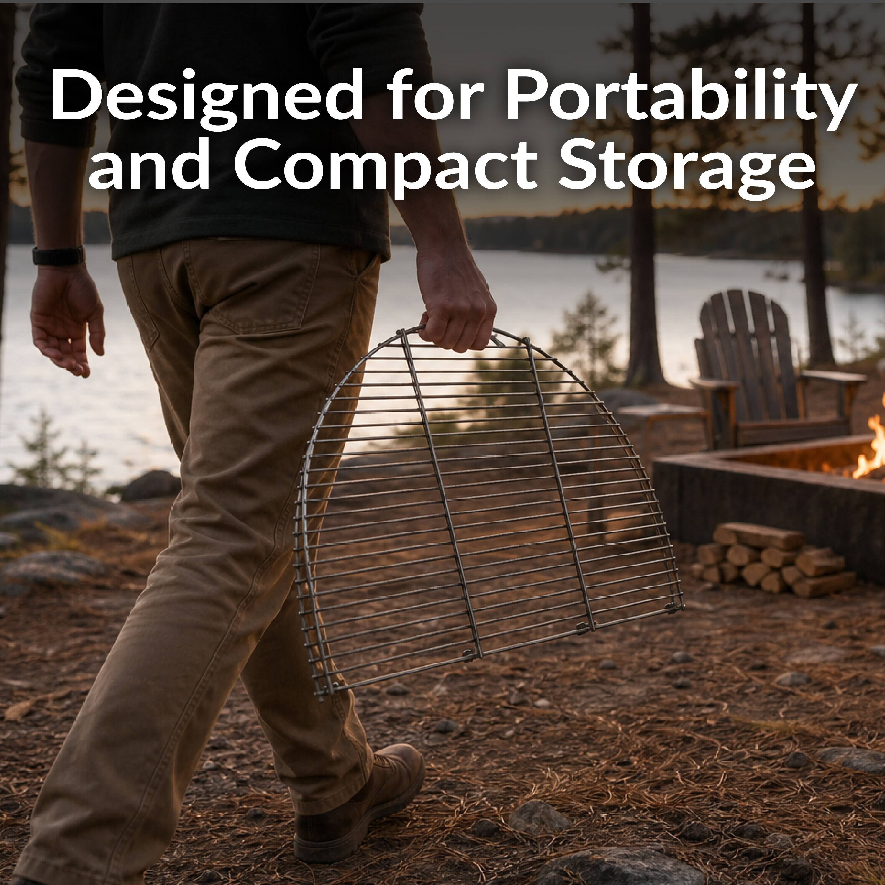 Designed for Portability and Compact Storage