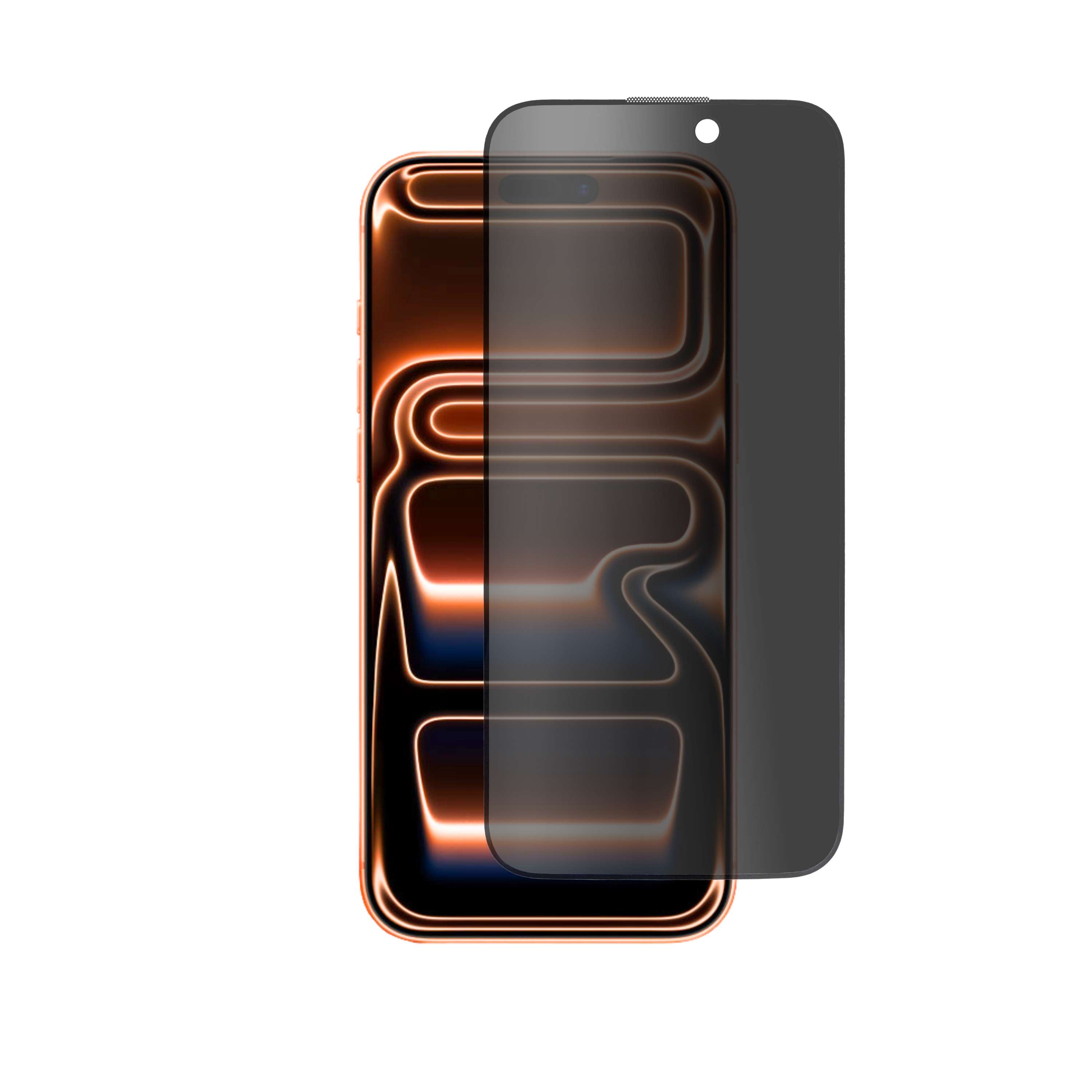 Front. Vionentus - iPhone 17 Pro Privacy Screen Protector - Clear.