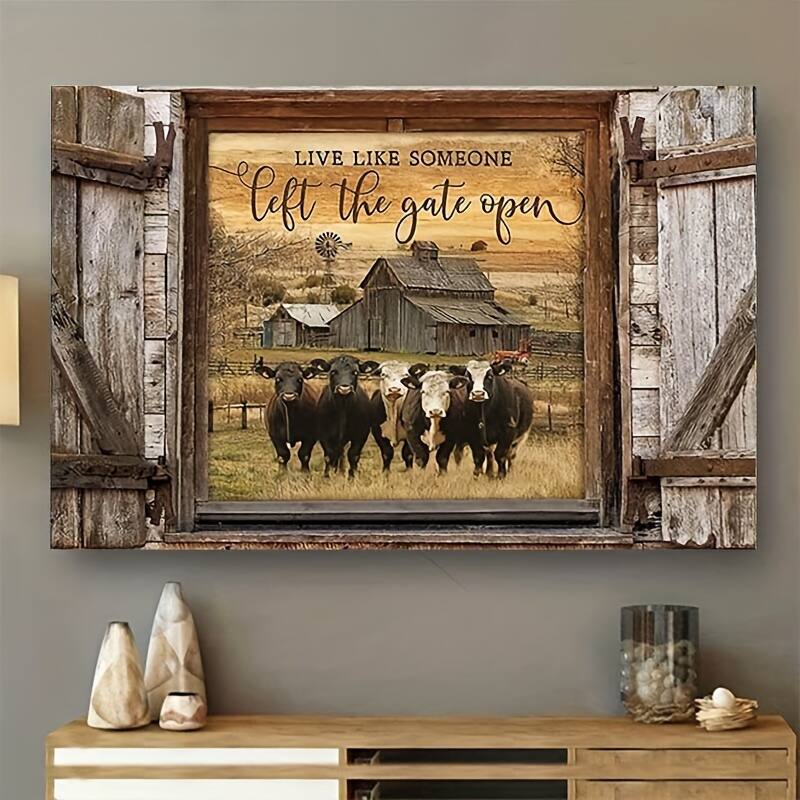 LIVE LIKE SOMEONE LEFT THE GATE OPEN