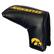 Front. Team Golf - Iowa Hawkeyes Tour Blade Putter Cover - Multicolor.
