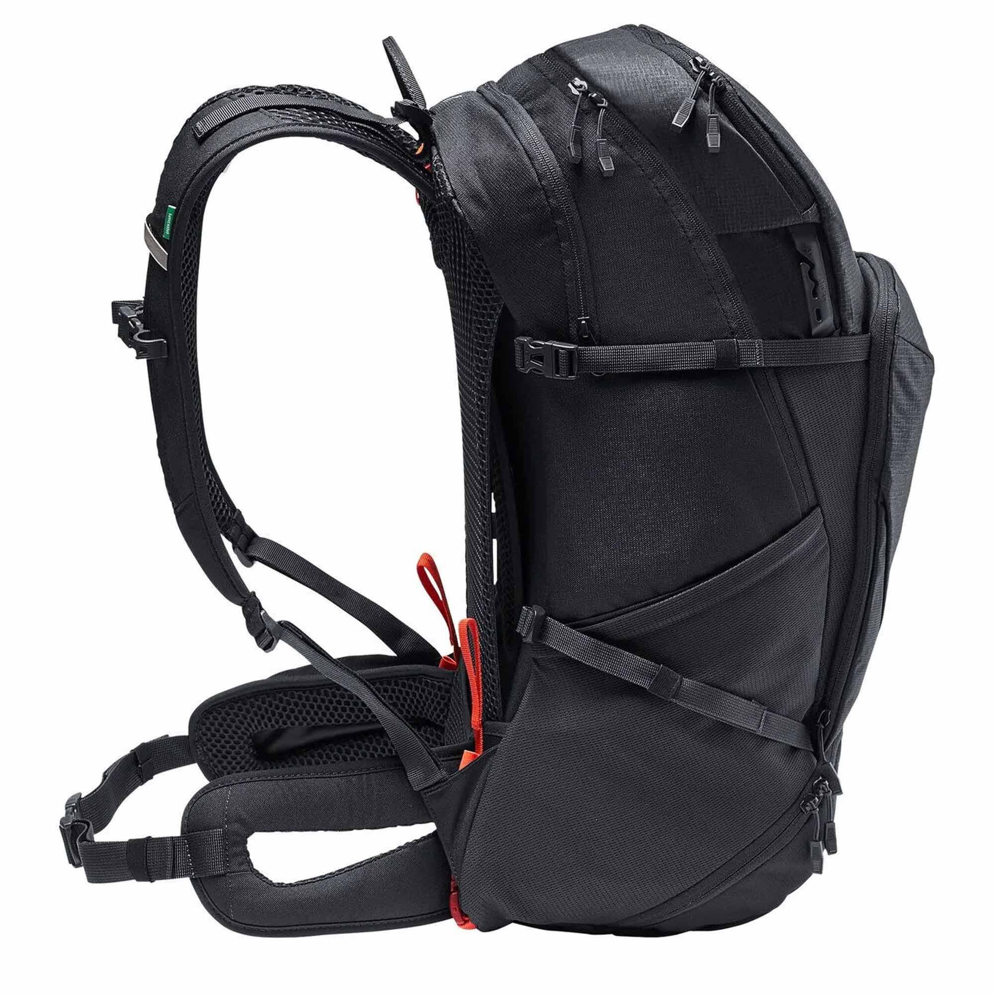 Alt View 2. VAUDE - Vaude Bike Alpin Pro 28 + liters mountain bike backpack - Black - Black.