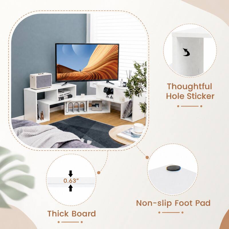 07
Thoughtful Hole Sticker
0.63" Thick Board
Non-slip Foot Pad