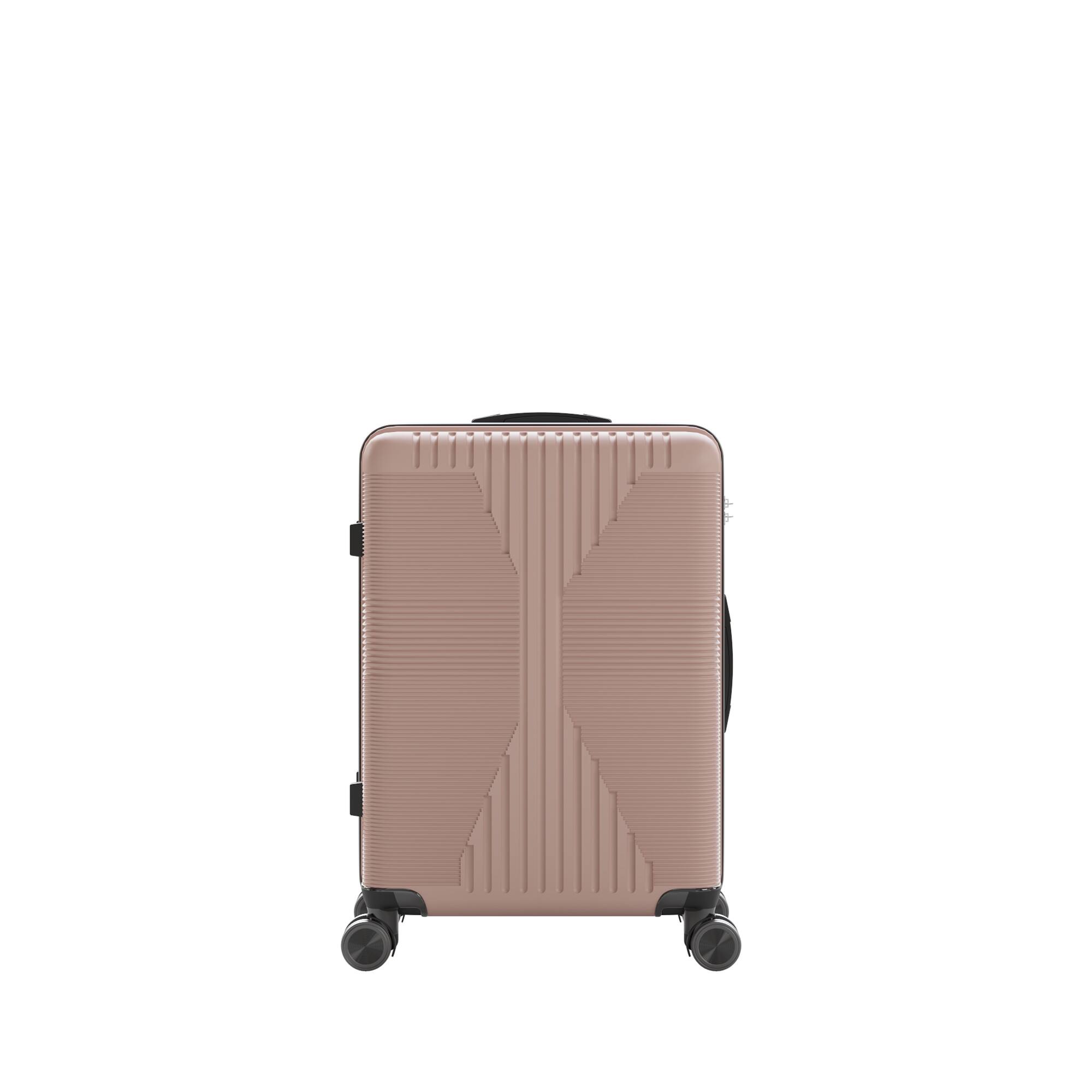 Alt View 1. Winado - 20" Hardshell Carry On Luggage with Spinner Wheels Lightweight PP Hardside Small Suitcase with Built-in Lock - Pink.